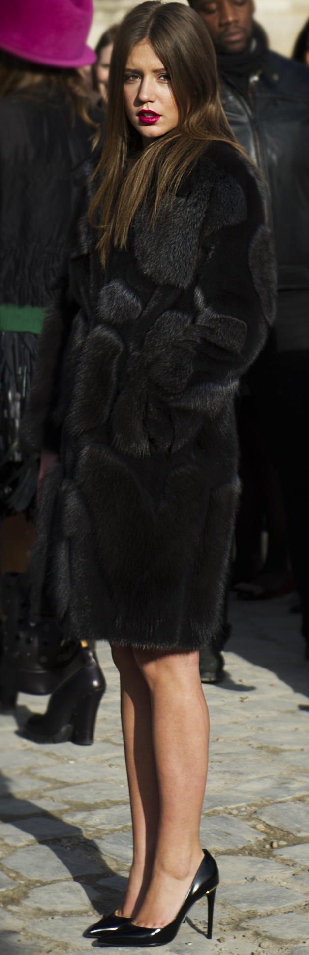 Adèle Exarchopoulos au défilé Louis Vuitton 2014