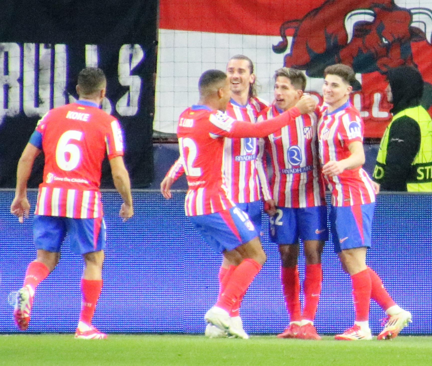 Antoine Griezmann avec Atlético Madrid en 2025