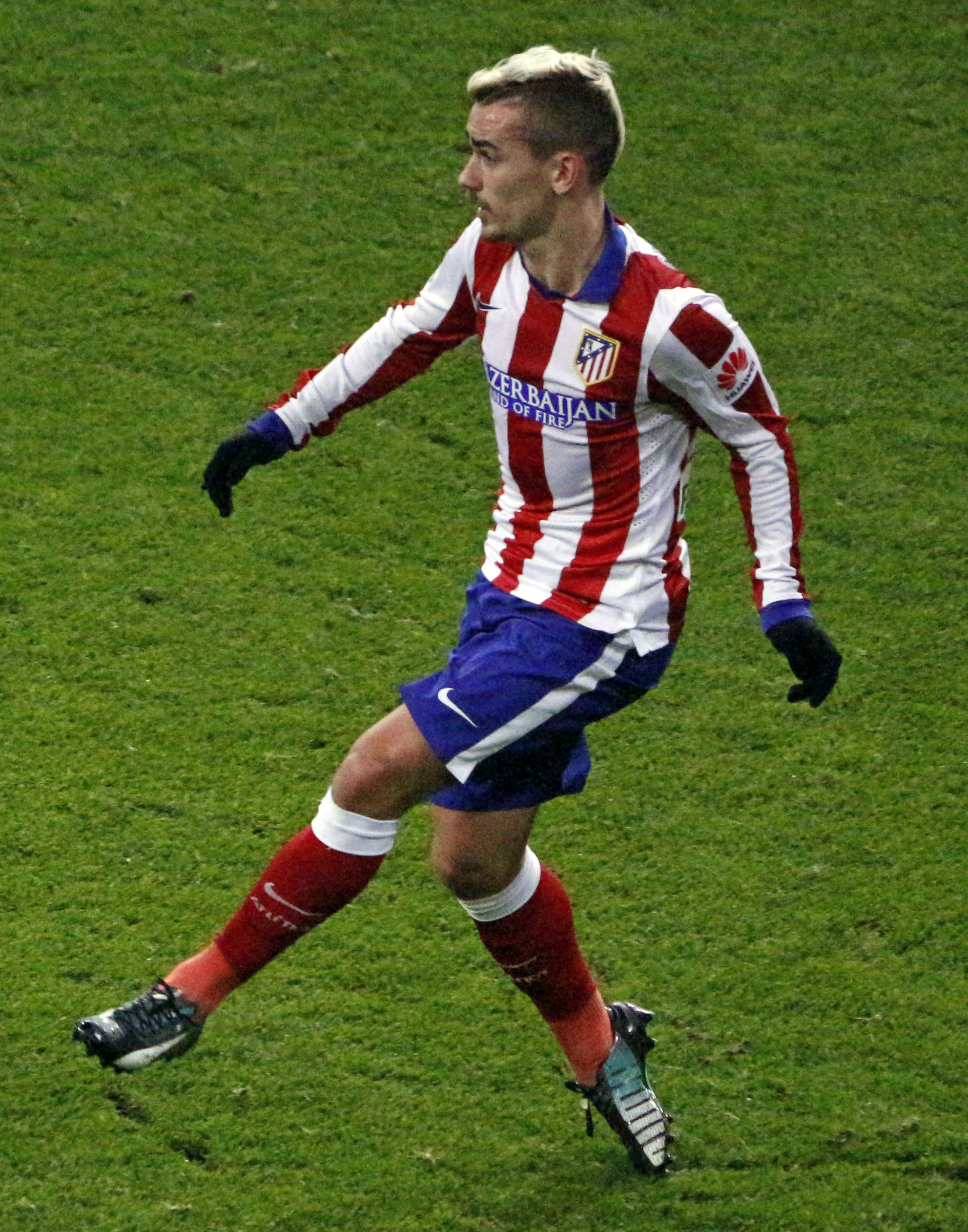 Antoine Griezmann avec l’Atlético de Madrid