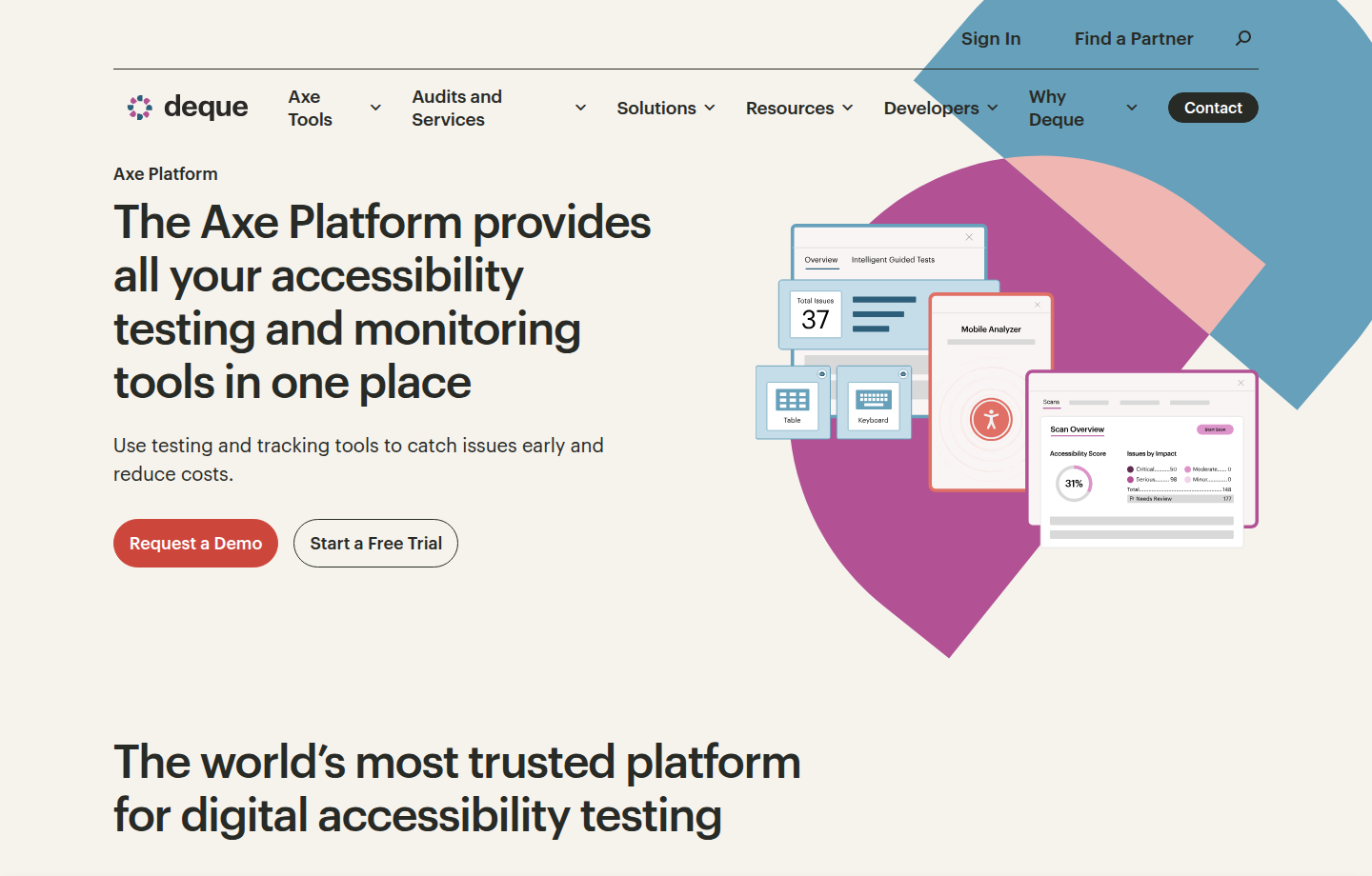 Deque axe pour analyser l accessibilité web et préparer un rapport client