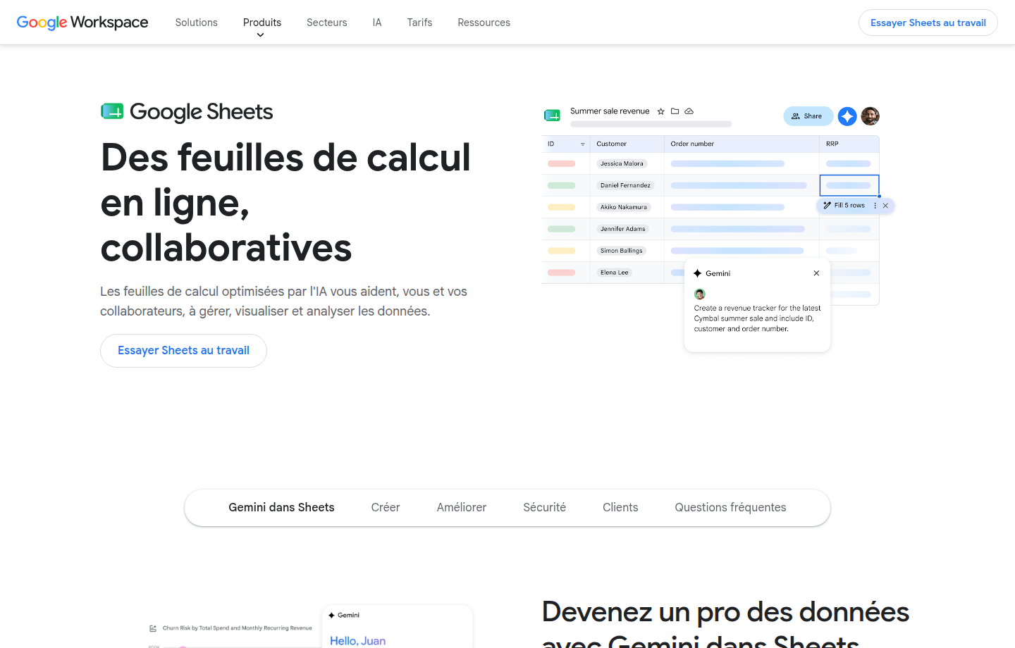 Google Sheets pour suivre les factures, les échéances et les relances