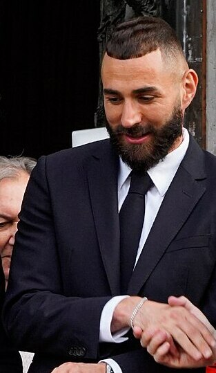 Portrait de Karim Benzema en 2022
