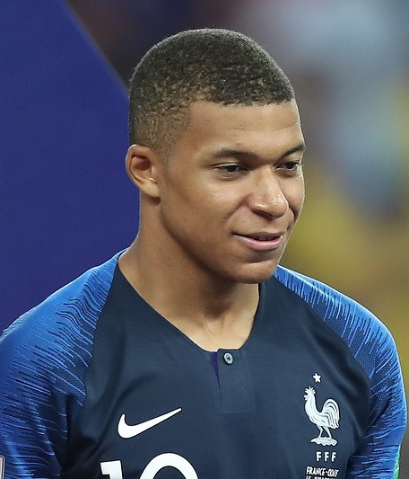 Kylian Mbappé pendant la Coupe du monde 2018