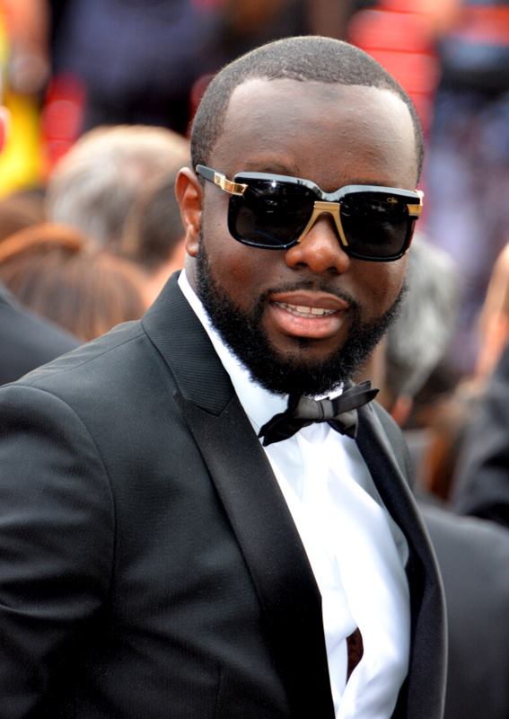 Maître Gims au Festival de Cannes en 2016