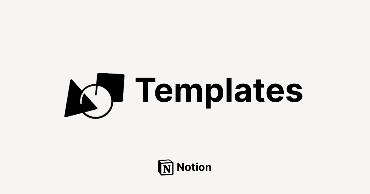 Page officielle Notion Templates pour choisir une niche de template vendable