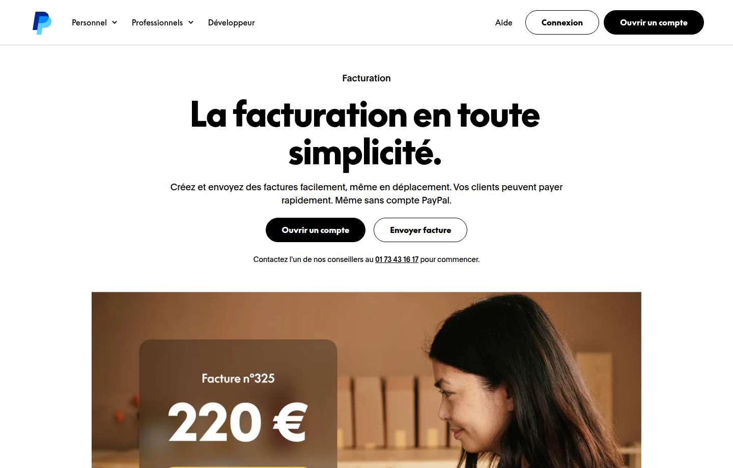 Solution de facturation PayPal pour envoyer des factures et recevoir des paiements