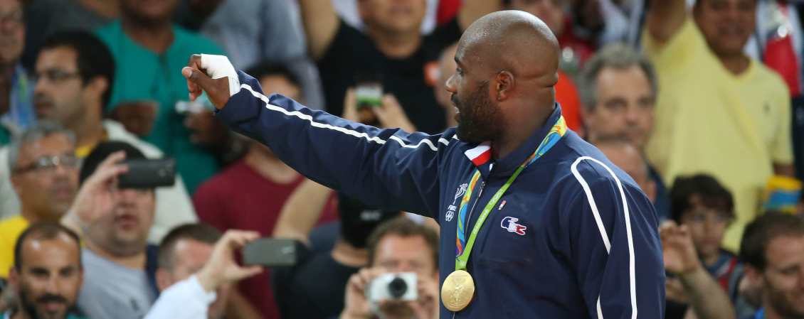 Teddy Riner aux Jeux de Rio en 2016