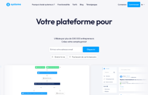 Systeme.io pour créer et auditer un tunnel de vente simple