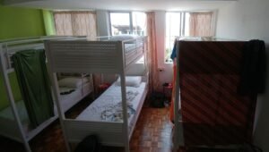 Dortoir d’auberge de jeunesse pour réduire le budget logement en voyage