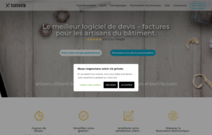 Logiciel de devis et factures pour artisans du bâtiment