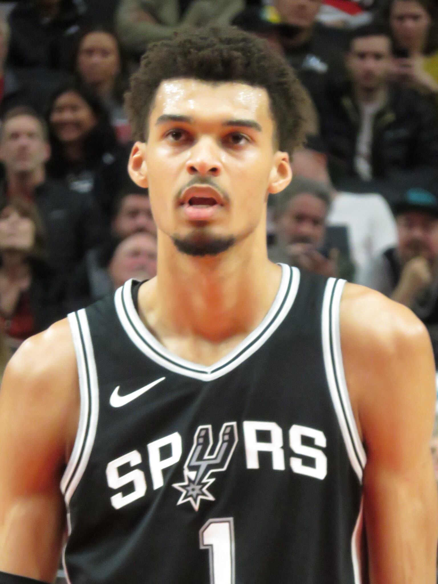 Victor Wembanyama avec les San Antonio Spurs en 2024