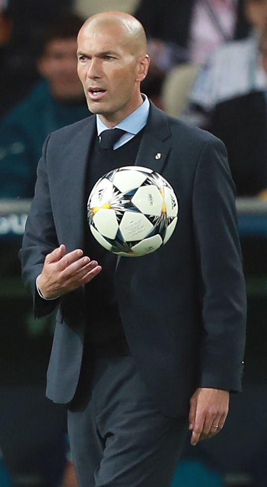 Zinédine Zidane lors d’un événement en 2018